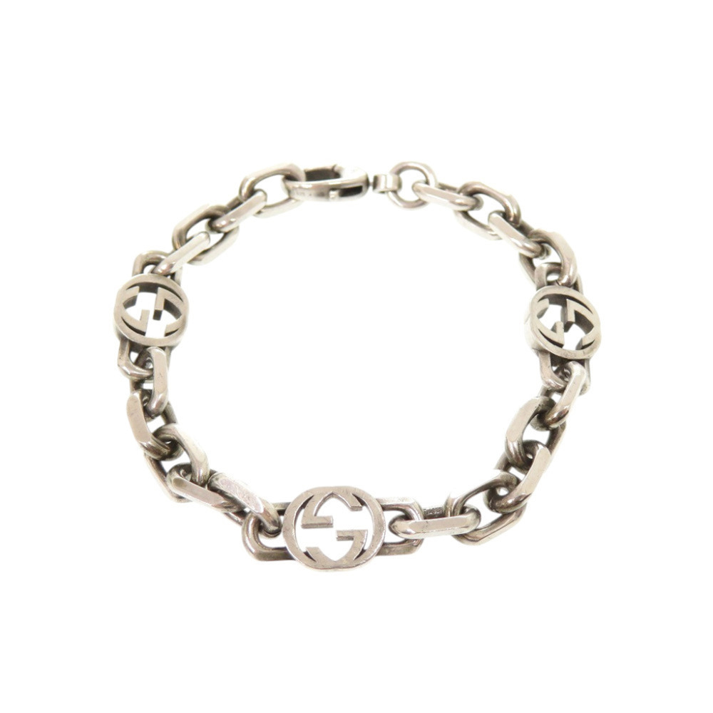 GUCCI Silver Charm Bracelet